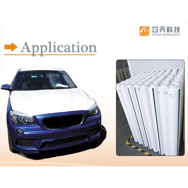 Фильм 50 Мик круглой/угловой области автомобильный защитный никакая выпарка легко вручает Теарабле