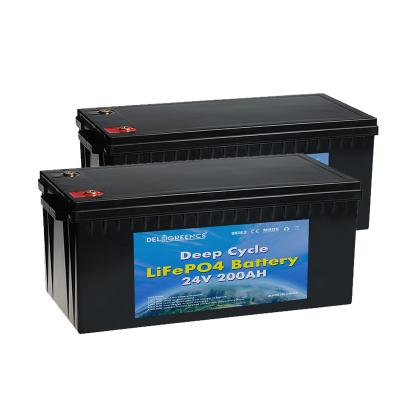Bateria personalizada 200Ah 24V LiFePO4 para Rv Camping