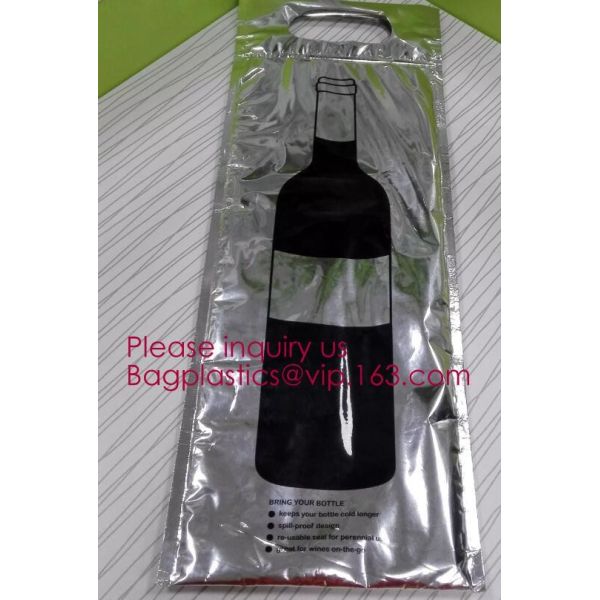 Aluminum Foil Food Use Disposable Cooler Bag Insulated Thermal Bag Organizer Storage Frozen Lunch Bag bagease bagplastic