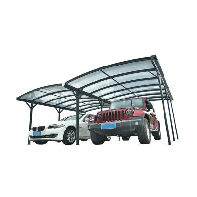 6mm 8mm Aluminum Frame Carport Powder Coated Aluminium Pergola With Roof