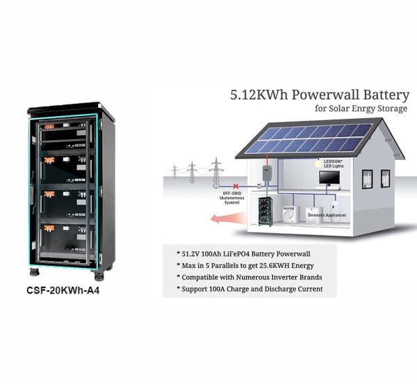 Modular Lifepo4 Home Energy Storage Battery 48v ESS 5kwh For Solar Residential