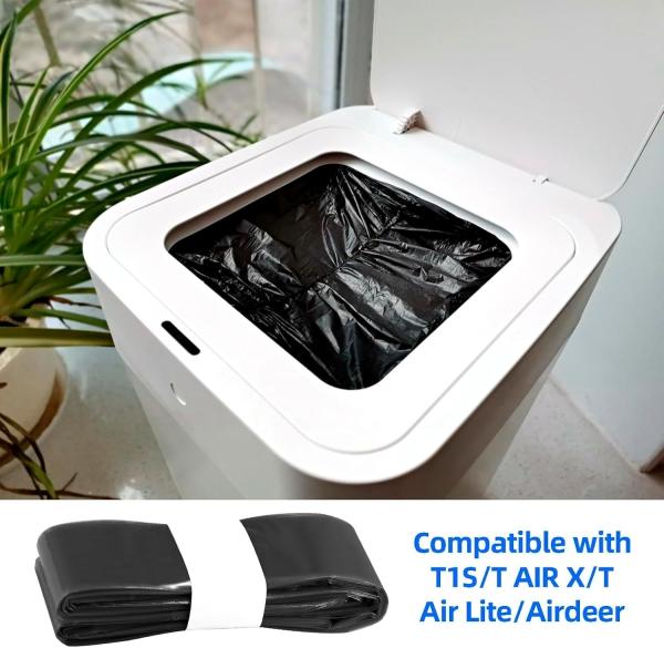 Smart Bin Self Sealing Auto Refill T1S/T AIR Refill Bag Ring Touchless Sensor Smart Trash Can