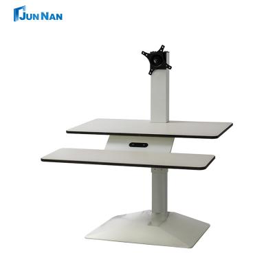 Electric Lift Up Down TV Trolley Stand Electric Tv Bracket 360Degree Rotating