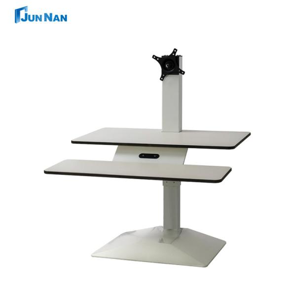 Electric Lift Up Down TV Trolley Stand Electric Tv Bracket 360Degree Rotating