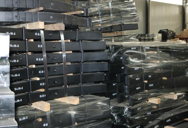 7 Leaf Trailer Slipper Leaf Springs 1637mm 265kg For Trailer Suspension ODM