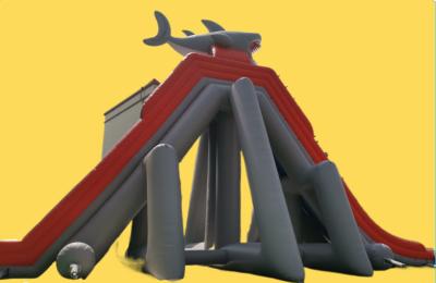 Summer Crazy Hot Inflatable Slides Adult N Kids Toboggan Inflatable Aqua Slide