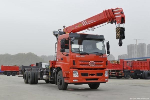 6X4 Truck Lifting Truck with 270 Horsepower and 8000kg Loading Capacity
