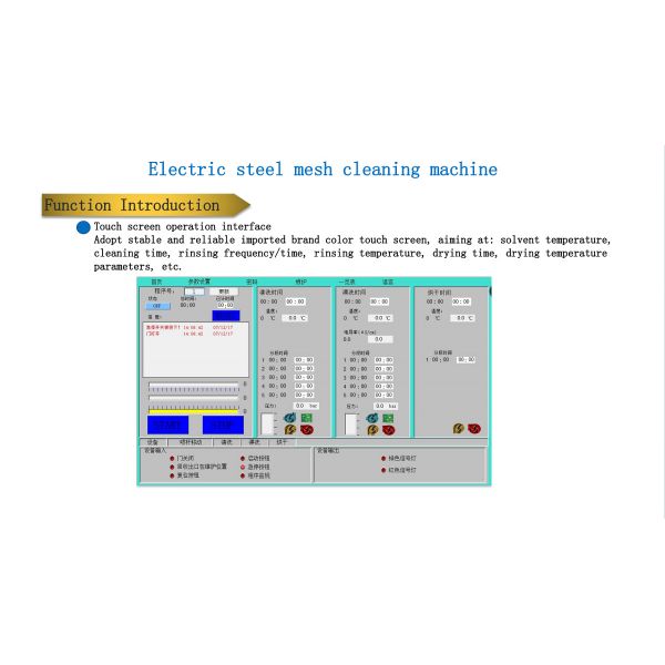 Machine électrique de nettoyage de treillis en acier 25 kW