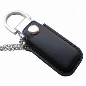2GB, 4GB, memoria USB AT-030H del cuero del OEM 8GB