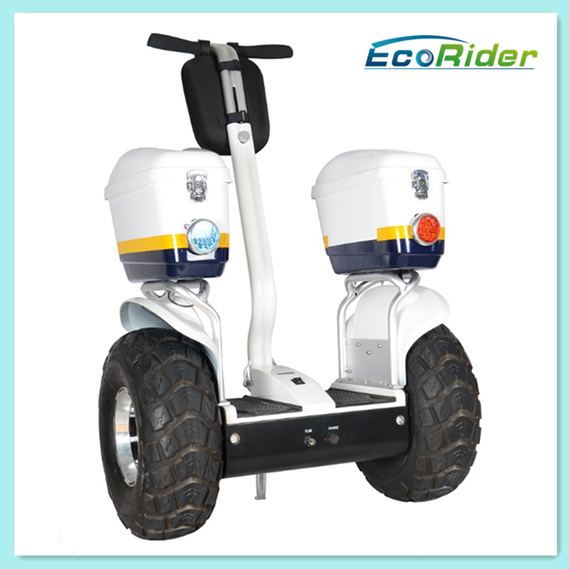 Two Wheel Electric Police Personal Transporter Scooter , Self Balancing Police Segway