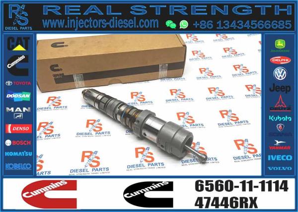 Componentes de repuesto 6560-11-1114 6560111114 inyector de combustible para la venta