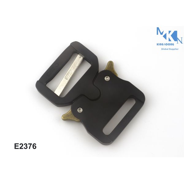 Strong Bearing Black Color 1.3 Inch Metal Belt Buckle Anti Corrosion