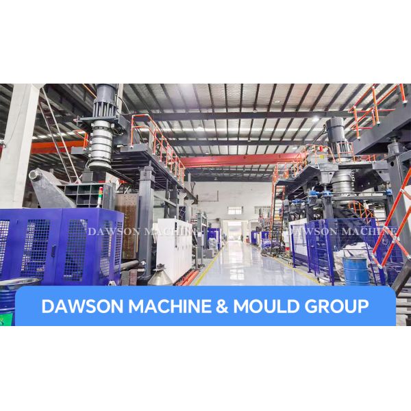 Single Station HDPE Wide Mouth Daily-Use Containers Making Machines Extrusion Blowing Molding Machine