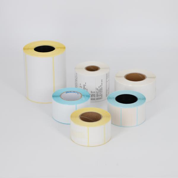 do rolo térmico do papel de etiqueta de 72gsm 75gsm etiqueta autoadesiva 40mm×30mm