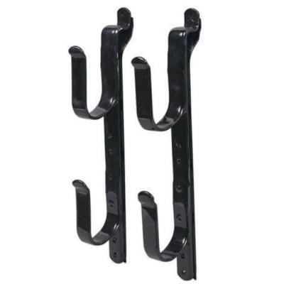 Black Metal Gun Hook holder Bow & Tool Rack for Autos & Trucks Adjustable 9 to 14 Gun Rack
