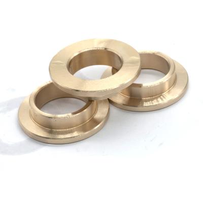 High Precision CNC Brass Parts CNC Machined Flanged Aluminum Bronze Bushings
