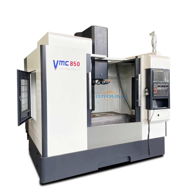 VMC850 CNC фрезерная машина 3 оси BT40 12000 вращений в минуту VMC850 Cnc вертикальный центр обработки