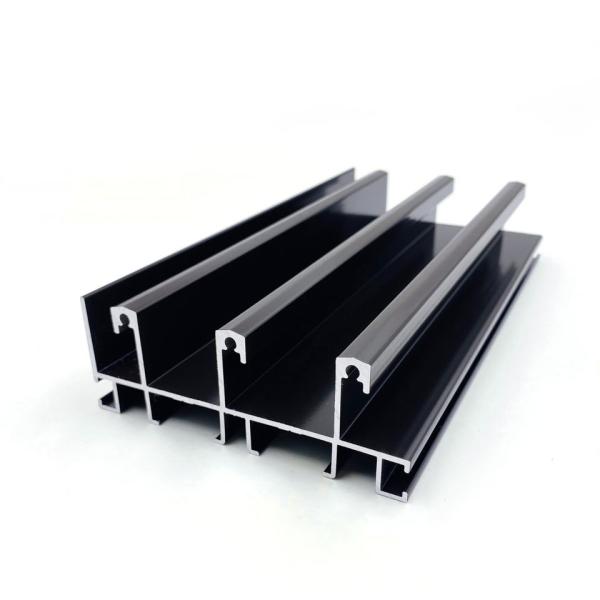 Anodized Black Aluminum Extrusion Profiles for Window And Door Irsael Market