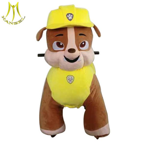 Hansel 2018  latest designs of paw patrol battery power wheels ride on animal