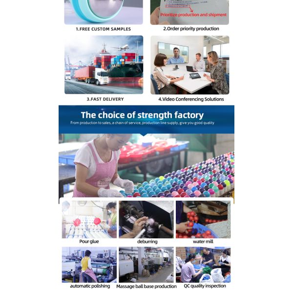 Ролик шарика массажа терапией льда Skyringe, холодный шарик ролика мышцы