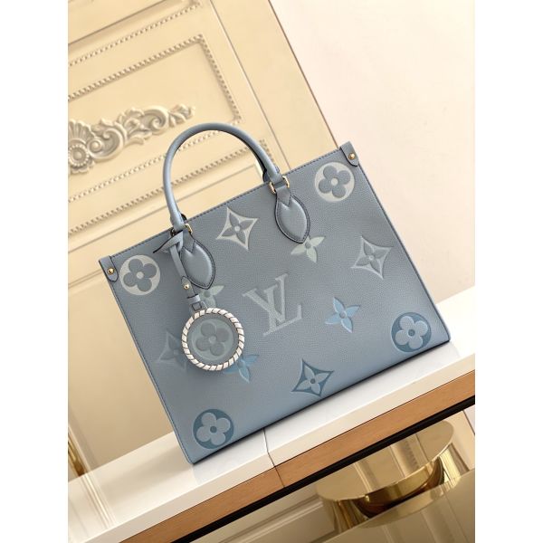 2WAY LV Branded Shoulder Bag Monogram OnTheGo MM Louis Vuitton