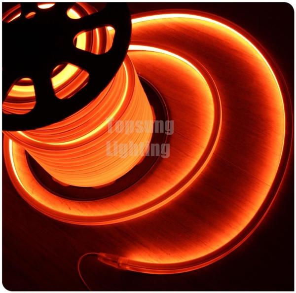 Vendas quentes longa vida 24v cor vermelha quadrada LED neon flex corda luz ip67