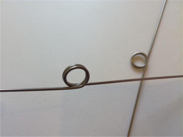 Iron Galvanized Metal Stamping Materials Bending Quick Link Support Tie Wire 