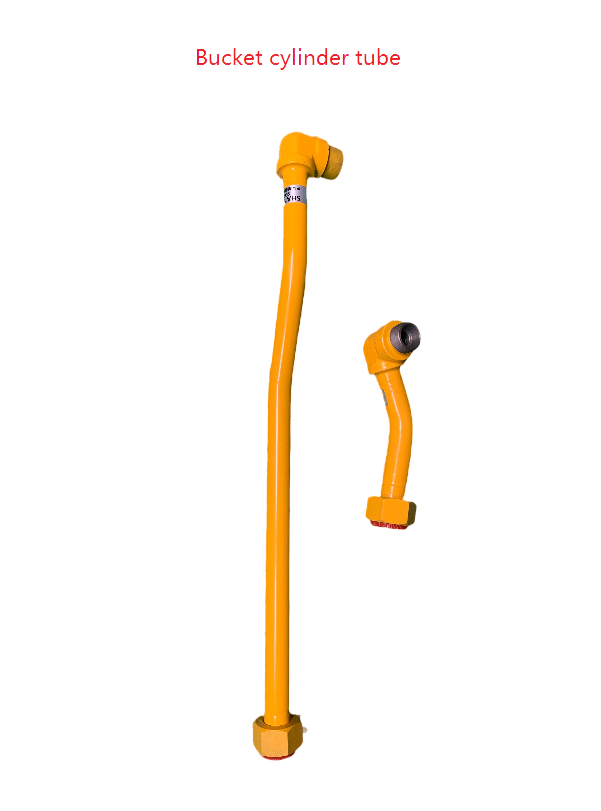 SE60 Excavadora cilindro de aceite hidráulico tubo de acero tubo de tubería cilindro de tubería para superior