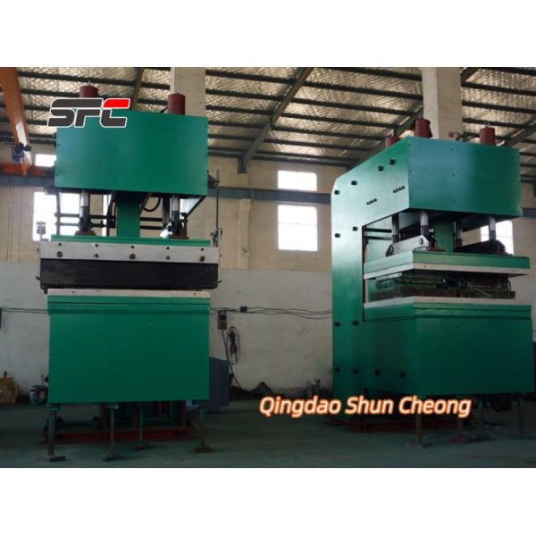 Frame Rubber Sidewall Belt Vulcanizing Press Machine with PLC Control System, Customized Size, and Electric/Steam/Oil Heating