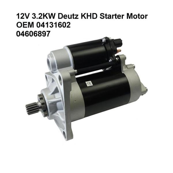 Moteur de démarrage 12V 3,2 kW Deutz KHD OEM 04131602 04606897