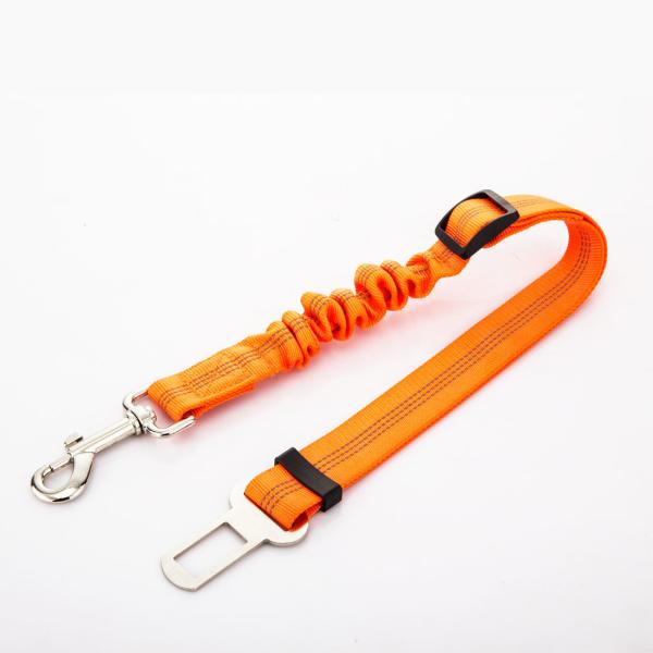 Cão de estimação ajustável Cat Car Seat Belt da trela do cão da corda do veículo de Para Mascotas