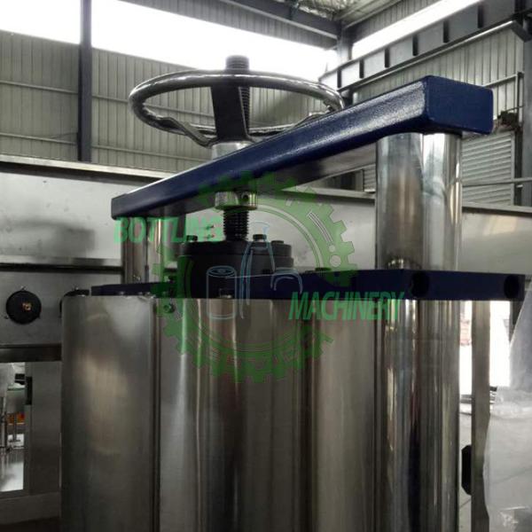 Monoblock Auto 2 In 1 12-4 Open-Air Juice Cans Filling Machine