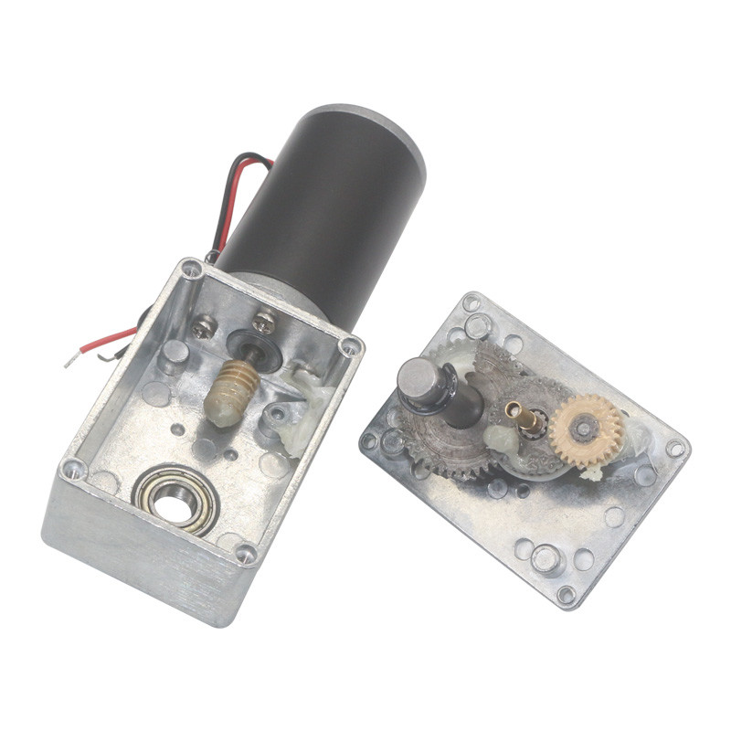 Dia 8mm d печатает двойной вал с мотором зацепленным червем A58SW31ZY Dc мотора 24v Dc редуктора 12v коробки передач червя квадрата A5840 трубчатым