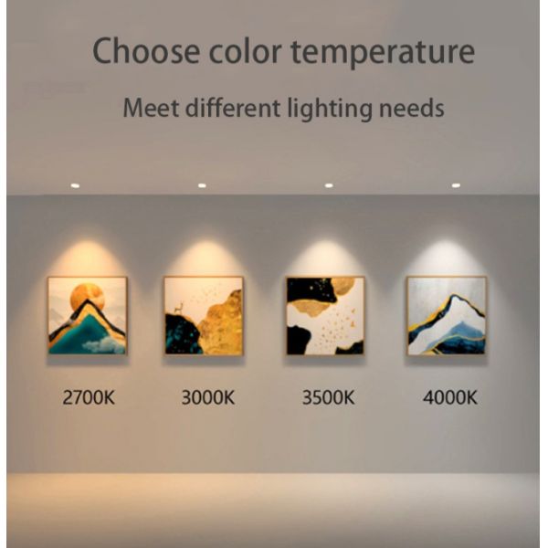 Anti Dazzle LED Ceiling Spotlights 18W Commercial Electric Downlight