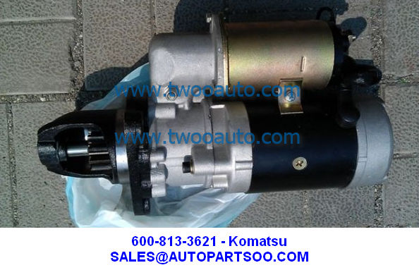 KOMATSU STARTER MOTOR 600-813-6412, 600-813-6410, 600-813-6411, 600-813-6420