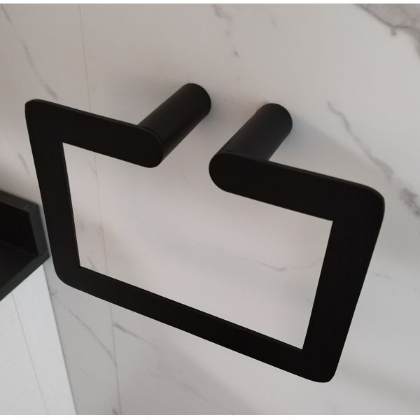 Стена держателя полотенца руки колец полотенца Bathroom черноты ODM установила