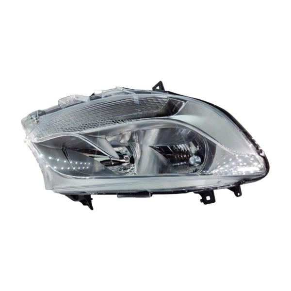 Lampe de tête de pièce automobile Halogène lampe de tête de côté gauche phare LED 12V 9109060000 OE pour Mercedes Sprinter W907 W910 2019