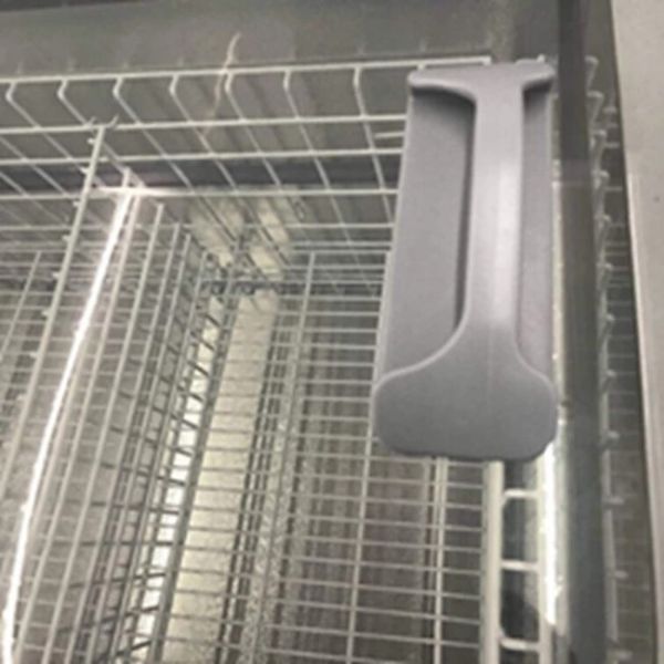 Замораживатель острова супермаркета зеленого цвета & здоровья с дверью сползая стекла для замороженных продуктов