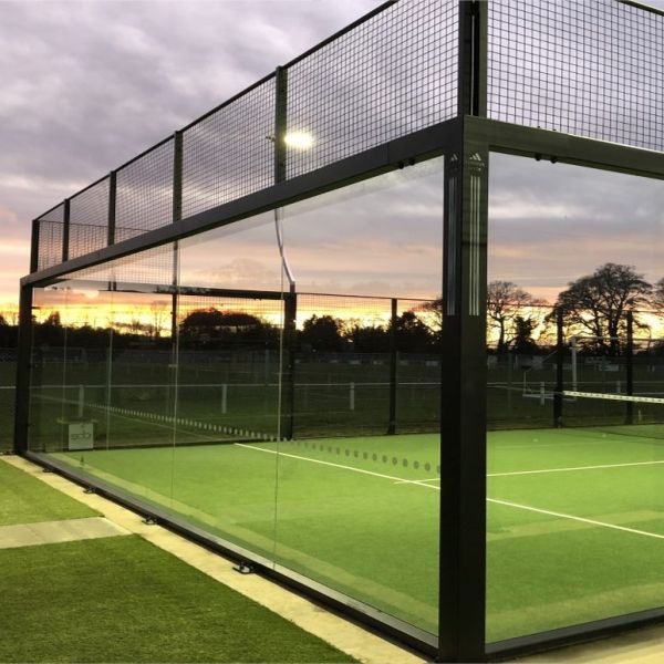 Portable Padel Court Factory 10*20m Customized Glass Padel Court Manufacturing