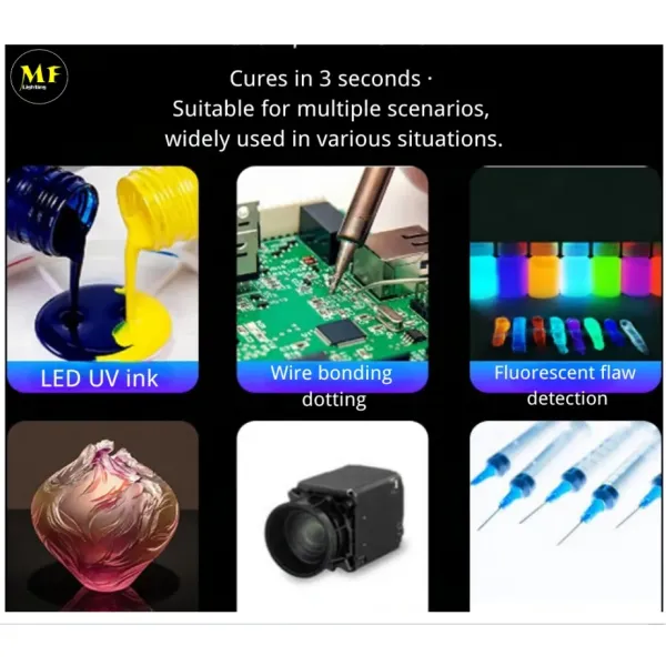 Factory Price Patented Rapid Curing IP66 Durable 2835 Chip 395nm UVA 150W Adjustable Ultra-Thin Noiseless UV Party Light for Bulbs Repair Resin