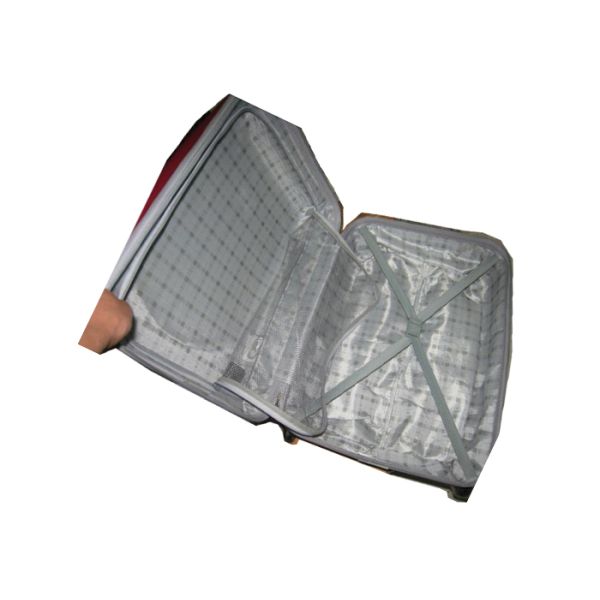 Fashionable ABS 2 Wheel Trolley Luggage , Zipper Framed Two Wheel Carry On Luggage