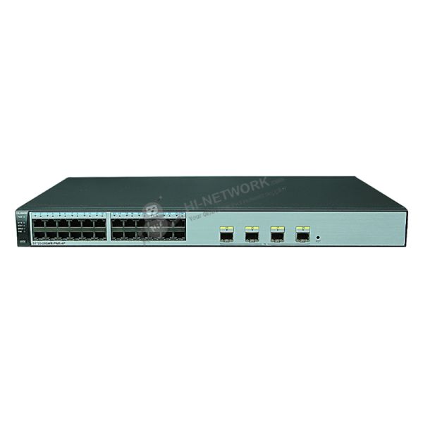 front-top-s1720-28gwr-pwr-4p-datasheet Huawei Switch S1720-28GWR-PWR-4P 24 Port Gigabit Network Switch with 370W POE and 4 Gig SFP Ports