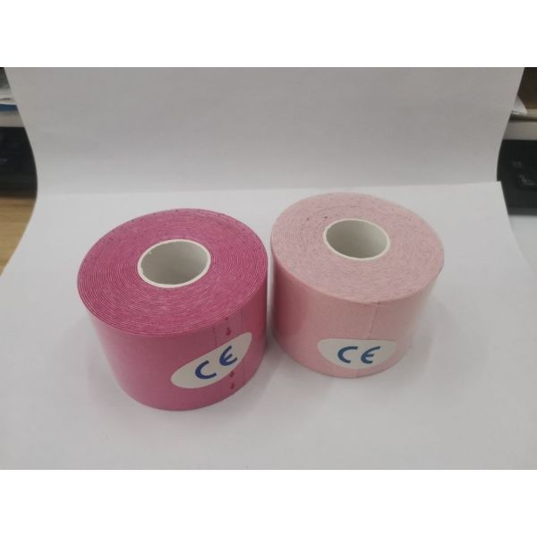 OEM 5cm Width Kinesiology Athletic Tape , Sports Muscle Tape For 5-7 Days Wear