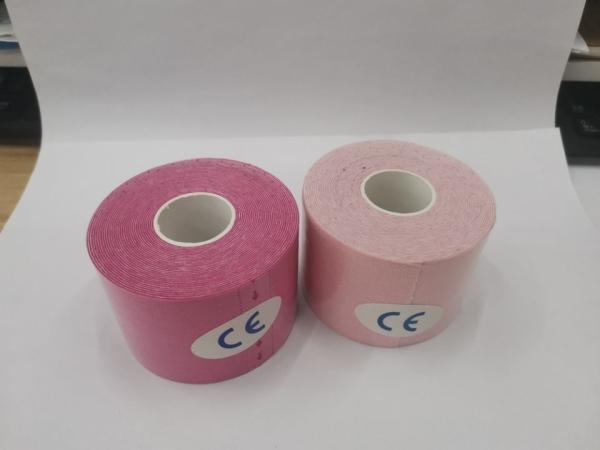 OEM 5cm Width Kinesiology Athletic Tape , Sports Muscle Tape For 5-7 Days Wear