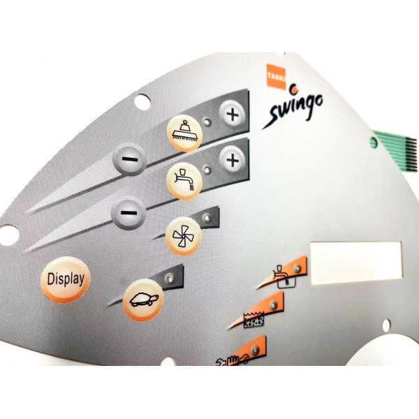 OEM Half Tone Color Printing LED Membrane Switch with Professional Customizable