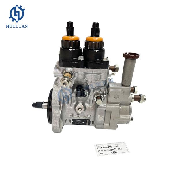 Bomba diesel das partes de motor diesel 6251-71-1121 de KOMATSU PC400-8 da máquina escavadora Spare Parts