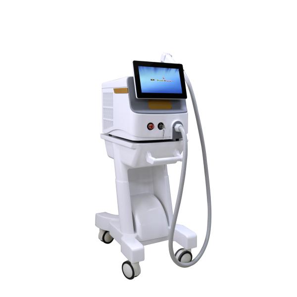 Beauty Salon Fiber Laser Hair Removal Machine 300W 500W Stationary Style
