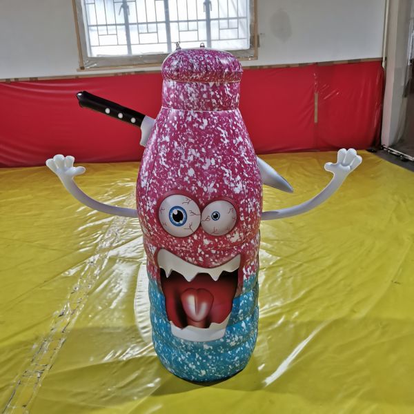 Custom Branded Product-Shaped Inflatable Mascot - Promotional Advertising Display for Brand Marketing, Trade Shows & Retail Decor (100% Customizable Shape/Logo/Colors, Durable PVC)