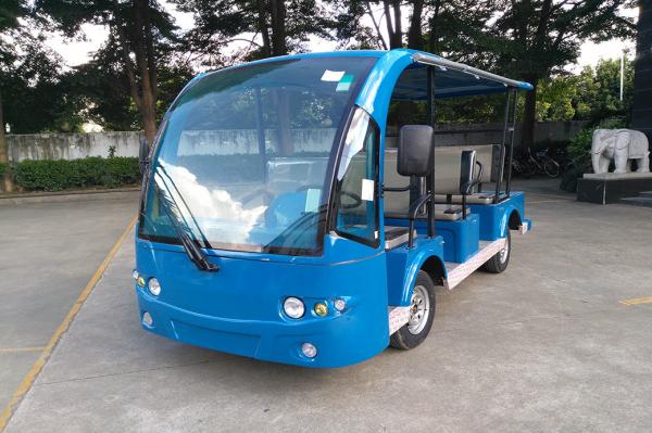 Small Dimensions 48V DC Motor Utility Cart Mini Buggy With Horn Speaker Suits For Amusement Park