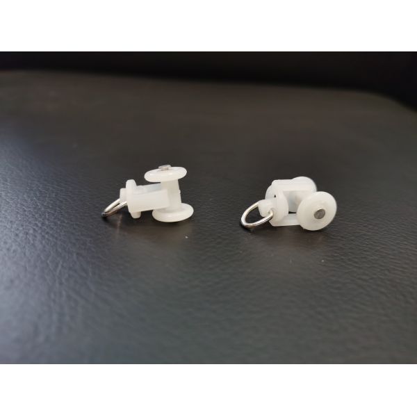 28mm Aluminum Curtain Rail Tracks Ceiling Mounted